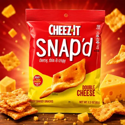Produktbild von Cheez-It Snap'd Double Cheese 62g