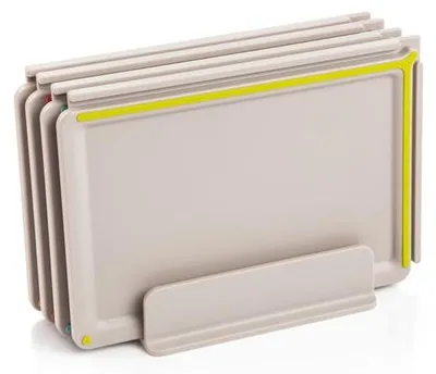 Produktbild von Schneidebretter mit Ständer COMPACT, 4 St., kombinierbar