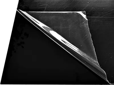 Produktbild von B&T Metall Acrylglas schwarz durchgefärbt Platte 3,0 mm stark Kunststoffplatte PMMA schwarz beidseitig mit Schutzfolie versehen Zuschnitt auf Maß bis Größe 300 x 500 mm (30 x 50 cm)