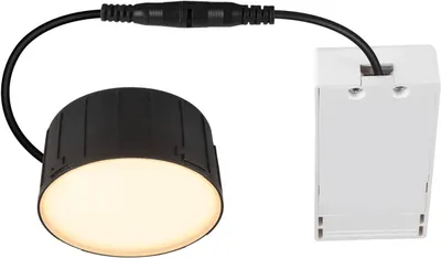 Produktbild von SLV 1007508 Downlight V 100 LED recessed light LED (monochrome) 6 W Black