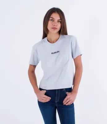Produktbild von Hurley Damen Wave Tee Tshirt, Stratus, S