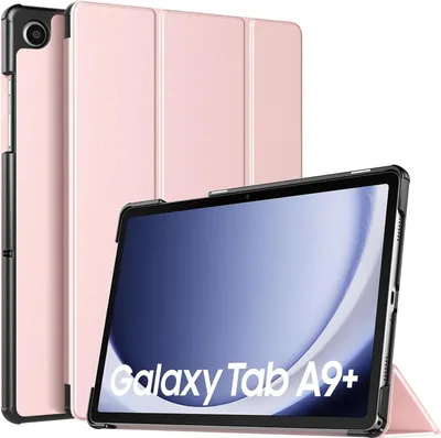 Image de TiMOVO Housse Samsung Galaxy Tab A9+ 11 pouces 2023 Housse de protection Béquille Rose