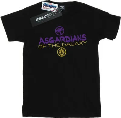 Produktbild von Marvel - "Avengers Endgame Asgardians Of The Galaxy" T-Shirt für Damen BI7870 (3XL) (Schwarz)