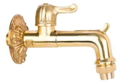 Produktbild von Nostalgie Auslaufventil blank Hebel 1/2"
