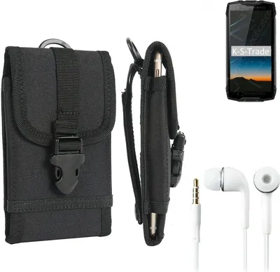 Produktbild von K-S-Trade Holster Schutz-Hülle kompatibel mit Blackview BV6800 Pro Gürteltasche Handy-Hülle Schutz Hülle Gürtel Tasche Handy Tasche outdoor