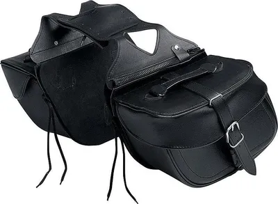 Produktbild von QBag Kunstledersatteltaschenpaar 20L Abnehmbar für Motorräder