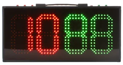 Produktbild von Doppelte elektronische LED-Anzeigetafel, 1 Stück