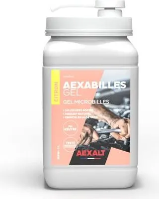 Immagine prodotto di AEXALT AEXABILLES gel di microperle al limone - vaso da 3 L + pompa - SA618