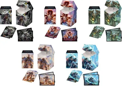 Produktbild von Ultra Pro - PRO 100+ Deck Box and 100ct sleeves - Magic: The Gathering - C21 Strixhaven V2