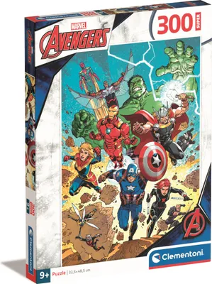 Produktbild von Clementoni Legpuzzel Super Color The Avengers, 300st.