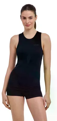 Image de T-shirt de sous-vêtement thermique pour femmes FALKE, modèle Warm W, manches courtes, matière fonctionnelle à séchage rapide, taille S
