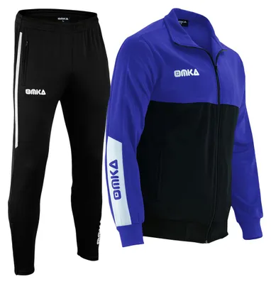 Produktbild von OMKA Trainingsanzug Sportanzug Jogginganzug Freizeitanzug, Größe:52/L, Farbe:Lila