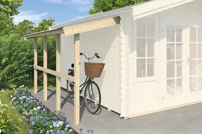 Produktbild von Schleppdach Outdoor Life 90 x 280 cm natur