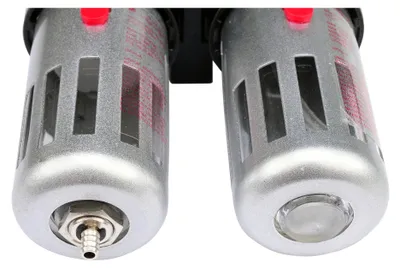 Immagine prodotto di Filtro con riduttore di pressione e separatore olio, attacco 1/2"
