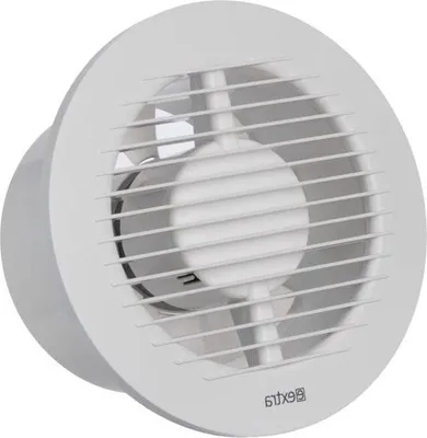 Produktbild von 125 mm weißer, leiser Badezimmerventilator mit Abluftventilator – Wandventilator, Badezimmerventilator, Küche, Garage, Toilette