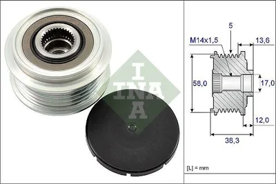 Produktbild von Ina Generatorfreilauf  535 0184 10