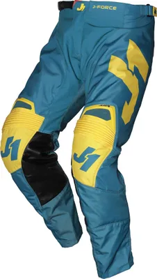 Imagen del producto de Pantalón de motocross Just1 J-Force Terra, color azul/amarillo, talla 52