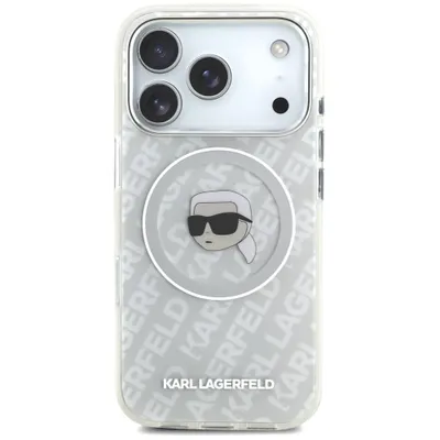 Produktbild von Karl Lagerfeld Iml Karl Head Logo Magsafe Iphone 17 Pro Handyhülle One Size