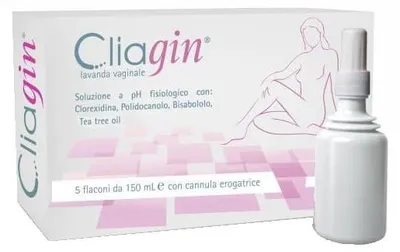 Imagen del producto de LAVANDA VAGINAL CLIAGIN, 150 ml, envase de 5 unidades