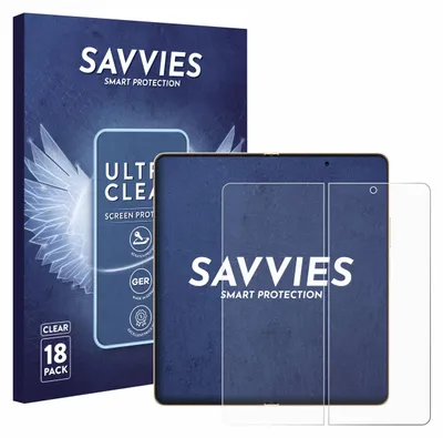 Produktbild von 18x Für Honor Magic V6 (Inneres Display) Schutzfolie Savvies Displayschutz Display Schutz Folie Klar Transparent