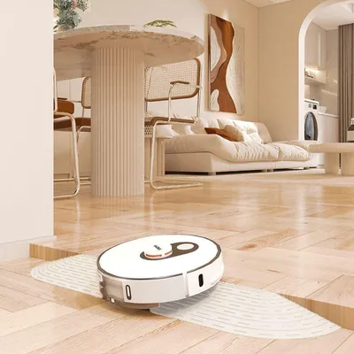 Produktbild von Mobilly Türschwellenrampe für Saugroboter, variable Höhe, weiß