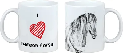Immagine prodotto di Cavallo Henson - Tazza con cavallo, graziosa tazza con grafica, regalo con la tua foto del marchio Art-Dog