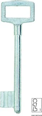 Image de Clé n°1 pour serrure en applique - THIRARD