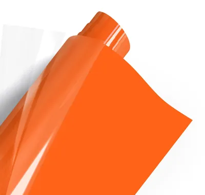 Produktbild von POLI-FLEX PREMIUM Meterware - 442 NEON-ORANGE - Breite: 50cm