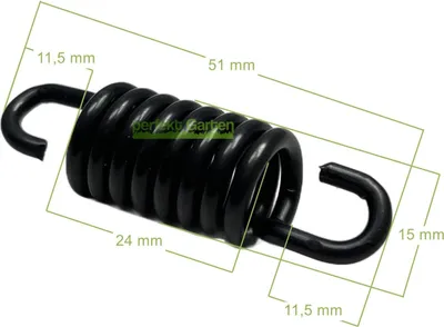 Immagine prodotto di Molla antivibrazioni per Husqvarna 33 38 40 45 49 / 5060146-01 / 506014601