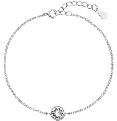 Image de Bracelet en argent avec cristaux Preciosa 33113.1
