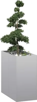 Immagine prodotto di Maison Exclusive - Fioriera 40x80x80 cm in acciaio zincato