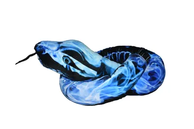 Produktbild von Wild Republic - Kuscheltier - Snake - Flames Blue