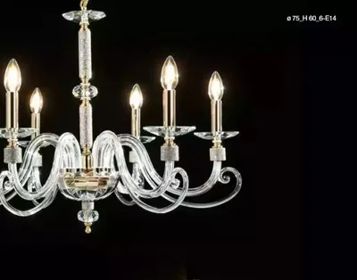 Zdjęcie produktu dla Kryształowa lampa wisząca żyrandol lampa wisząca lampa sufitowa