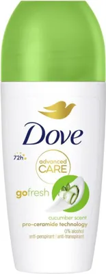 Immagine prodotto di Dove - Advanced Care Go Fresh Cetriolo e Tè Verde 48h Roll-on Antitraspirante - Kuličkový antitraspirante 50ml