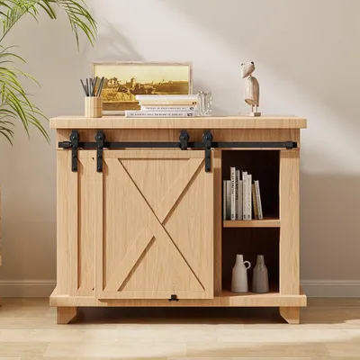 Schiebetür-Komplettset, 167,7 cm, für Doppeltüren, 50 kg Belastbarkeit