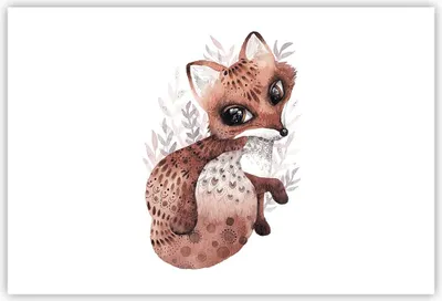 Produktbild von Poster - Poster ohne Rahmen - Fuchs November Tier - 91,5x61 cm - Wand Bild - Wanddeko - Wandbilder - Kunstposter - Wandposter - Bilder - Kunstdruck - Wanddekoration - Wandbild - P2XAA91x61-4968