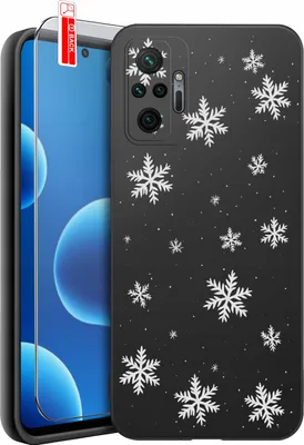 Immagine prodotto di ETUI do Xiaomi Redmi Note 10 Pro WZORY ŚWIĘTA MIKOŁAJ CHOINKA CASE + SZKŁO