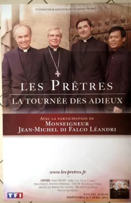 Zdjęcie produktu dla Les Prêtres - "La Tournée Des Adieux" - PLAKAT - 80x120 cm