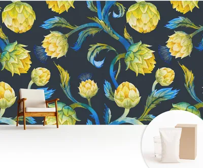 Produktbild von Fototapete - 416x254 cm - Tapete - Wandtapete - Wandbilder - Dekofolie - Tapete Folie - Wand - Dekoration - Wohnzimmer - Pflanzenvirtuose