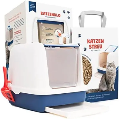 Produktbild von Famanu Katzenklo Selbstreinigend - Mit innovativem Trennsystem