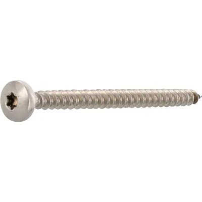Produktbild von Spanplattenschraube Halbrundkopf 6.0x 70 Vollgewinde Torx 25 Edelstahl A2