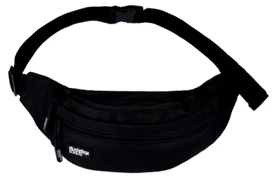 Produktbild von Bauchtasche Hüfttasche Gürteltasche wasserdicht in Schwarz Uni