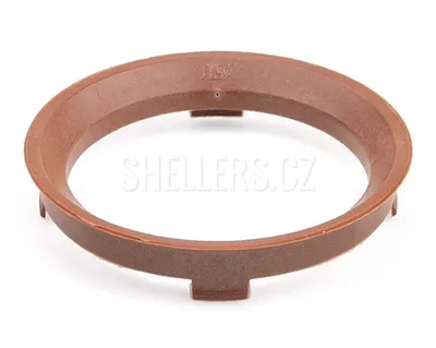 Obrázek produktu pro Vymezovací středící kroužek kol 67,1 / 57,1 (CD671571), plast, přesah kužele 3mm