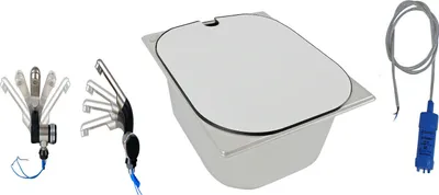 Image de Lavabo Evier 325x265x150 + robinet + pompe + couvercle Camping T4/5