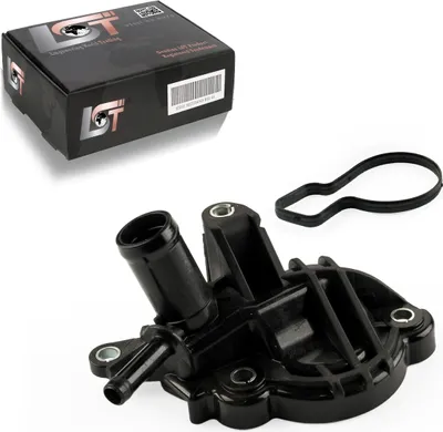 Produktbild von Kühlmittelflansch Stutzen für Audi für Seat für Skoda für VW 1.0 1.2 1.4 1.6