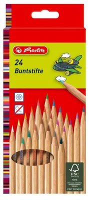 Produktbild von Herlitz 8660524, Holz, Holz, Multi, 24 Stück(e)