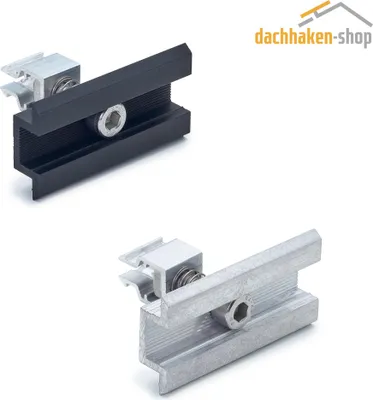Produktbild von Mittelklemme Klickfix | 32-35 mm | schwarz eloxiert