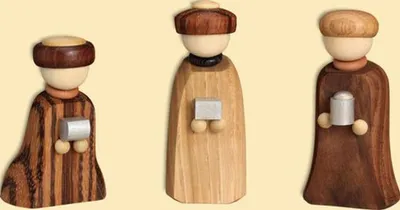Obrázek produktu pro Miniatura Tři mudrci VxŠxH = 7x3x3cm NOVINKA