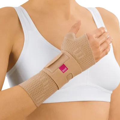 Produktbild von Manumed Active Bandage links Gr.2 sand 1 St