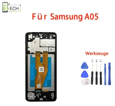 Produktbild von Für Samsung Galaxy A05 A055f LCD Display Bildschirm mit Rahmen Werkzeuge